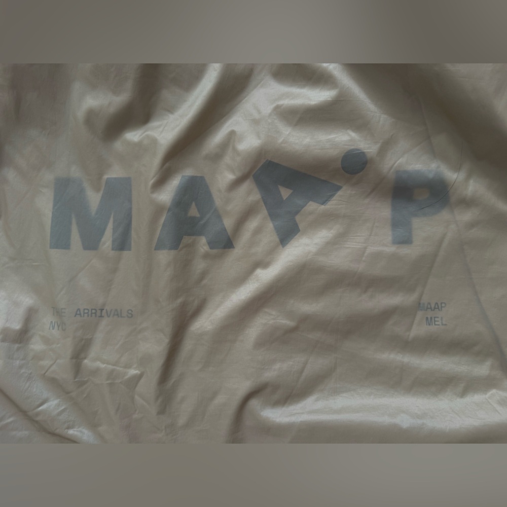 MAAP x The Arrivals Alt Road Jacket - Sand Gold, Hooded Packable Quilted, Side - Picture 8 of 15